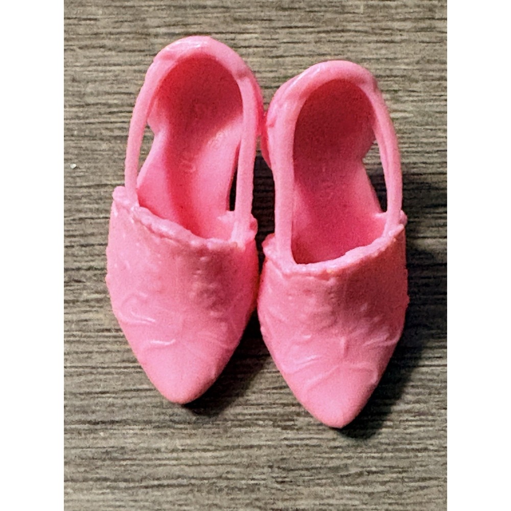 Mattel Wicked Movie Glinda Fashion Doll Pink Slingback Shoes Heels Replacement